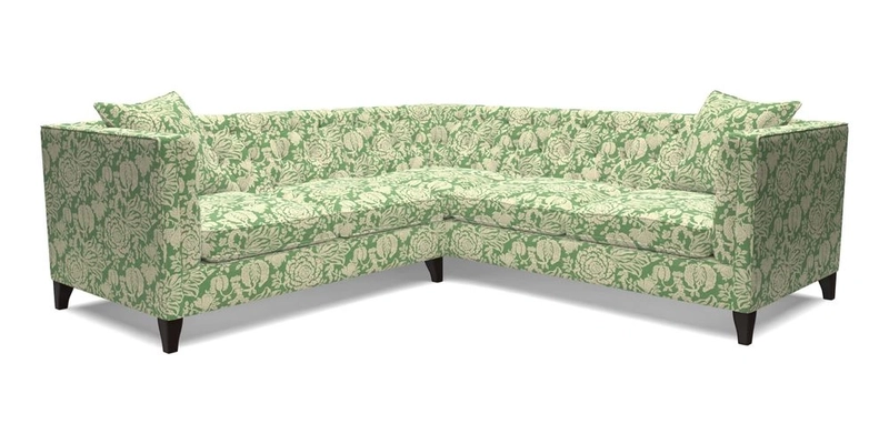 Haresfield Corner Sofa in Two Tone Plain Biscuit