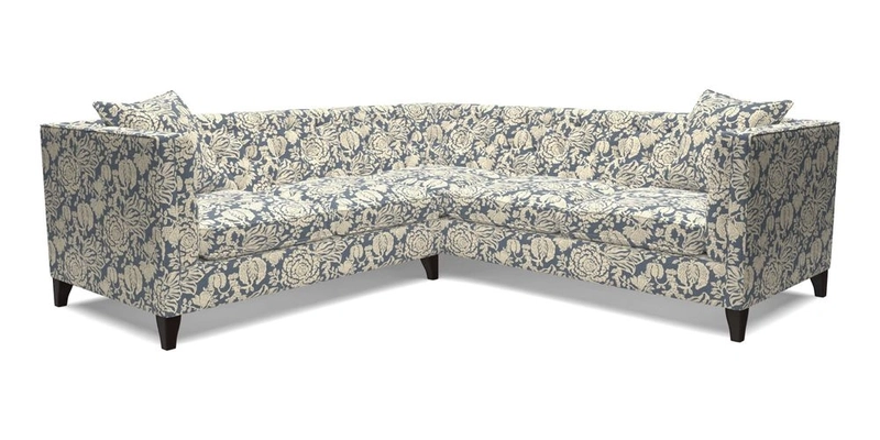 Haresfield Corner Sofa in Two Tone Plain Biscuit