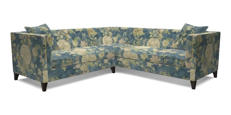 Haresfield Corner Sofa in Two Tone Plain Biscuit