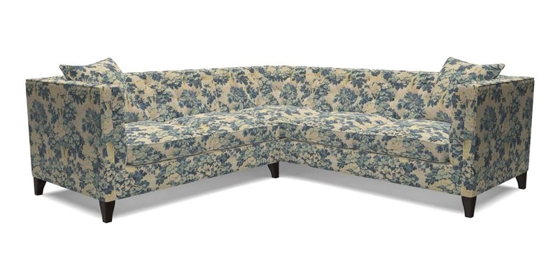 Haresfield Corner Sofa in Two Tone Plain Biscuit