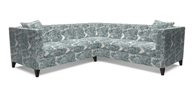 Haresfield Corner Sofa in Two Tone Plain Biscuit