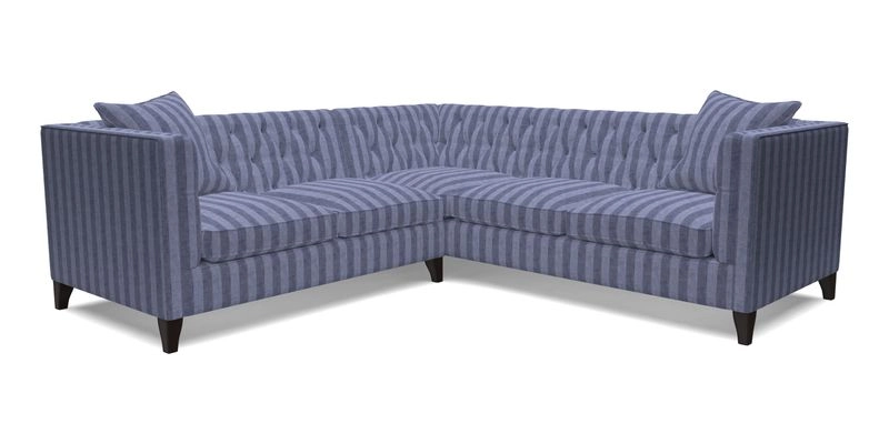 Haresfield Corner Sofa in Two Tone Plain Biscuit