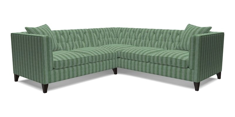 Haresfield Corner Sofa in Two Tone Plain Biscuit