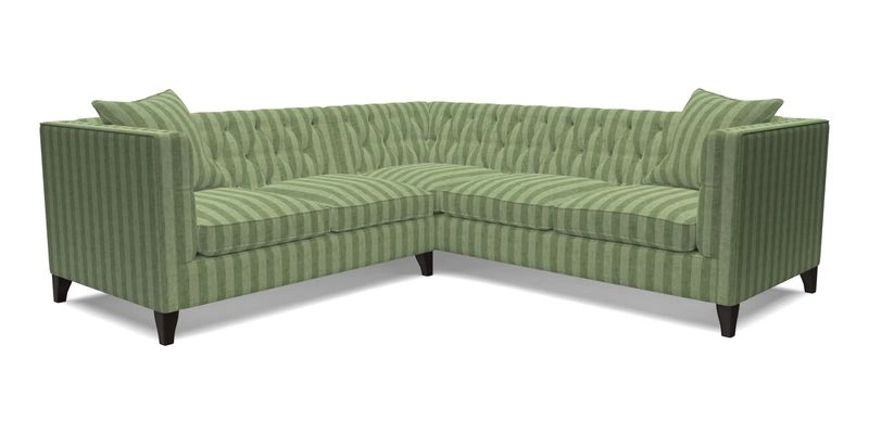 Haresfield Corner Sofa in Two Tone Plain Biscuit