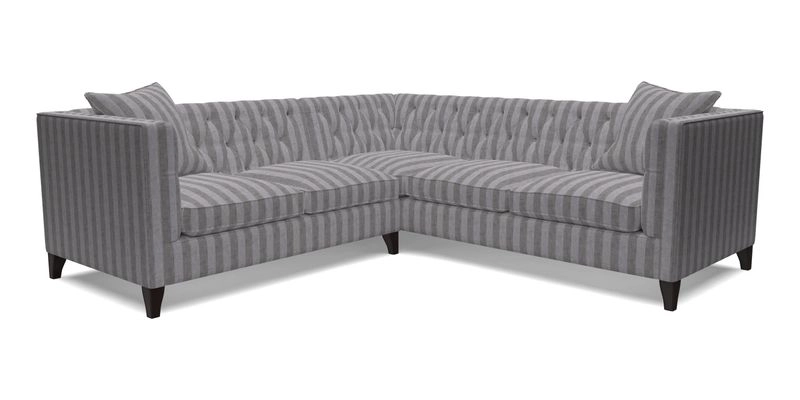 Haresfield Corner Sofa in Two Tone Plain Biscuit