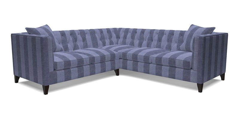Haresfield Corner Sofa in Two Tone Plain Biscuit
