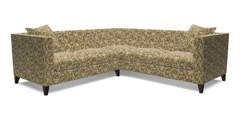 Haresfield Corner Sofa in Two Tone Plain Biscuit