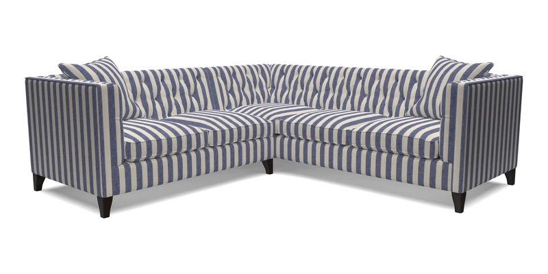 Haresfield Corner Sofa in Two Tone Plain Biscuit