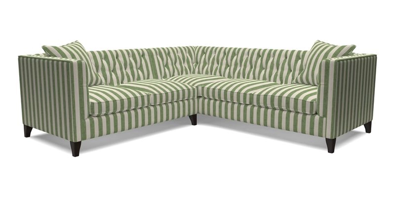 Haresfield Corner Sofa in Two Tone Plain Biscuit