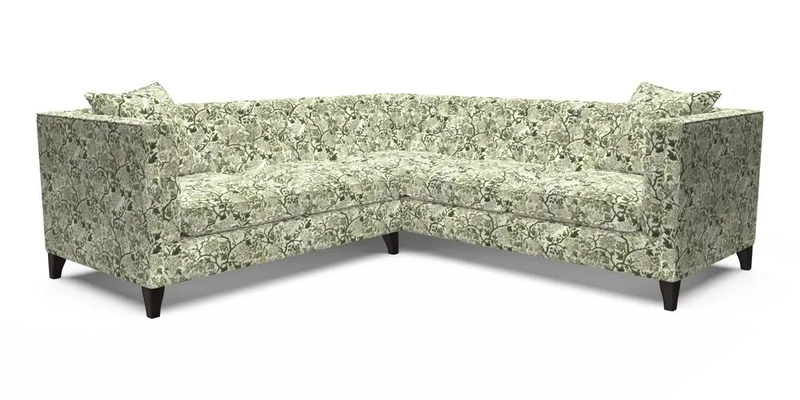 Haresfield Corner Sofa in Two Tone Plain Biscuit