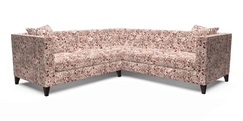 Haresfield Corner Sofa in Two Tone Plain Biscuit