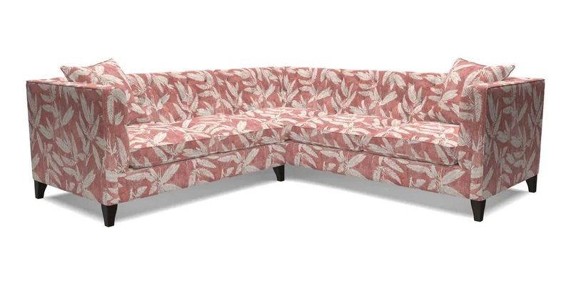 Haresfield Corner Sofa in Two Tone Plain Biscuit