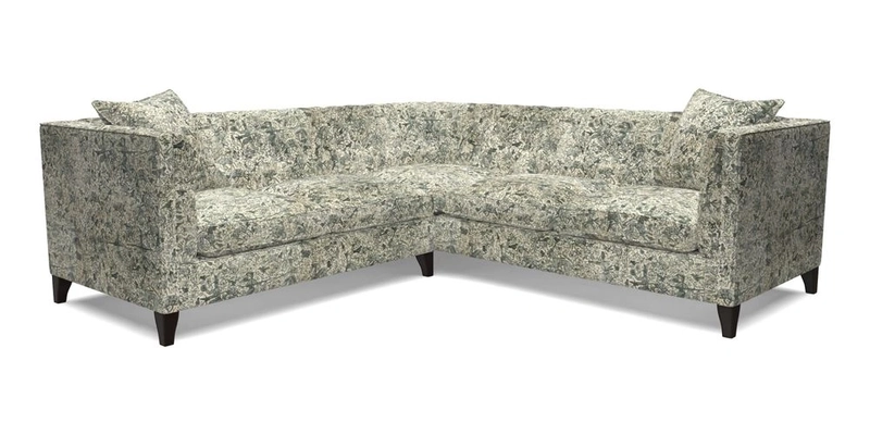 Haresfield Corner Sofa in Two Tone Plain Biscuit