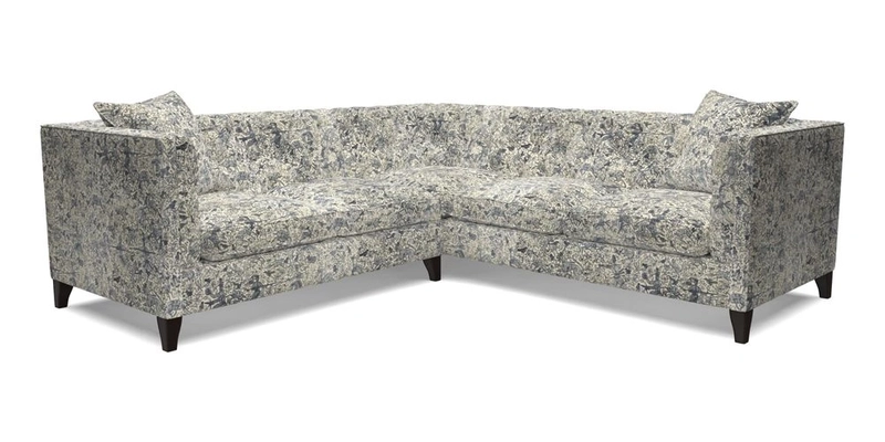 Haresfield Corner Sofa in Two Tone Plain Biscuit