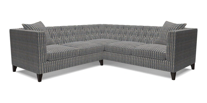 Haresfield Corner Sofa in Two Tone Plain Biscuit