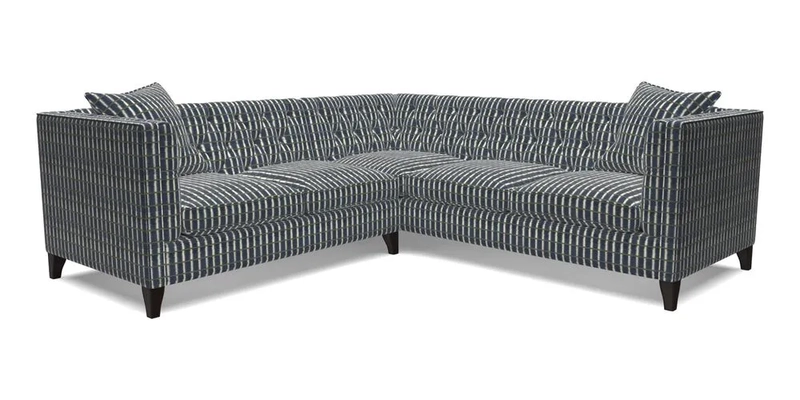 Haresfield Corner Sofa in Two Tone Plain Biscuit
