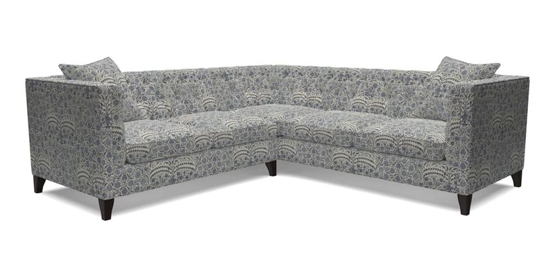 Haresfield Corner Sofa in Two Tone Plain Biscuit