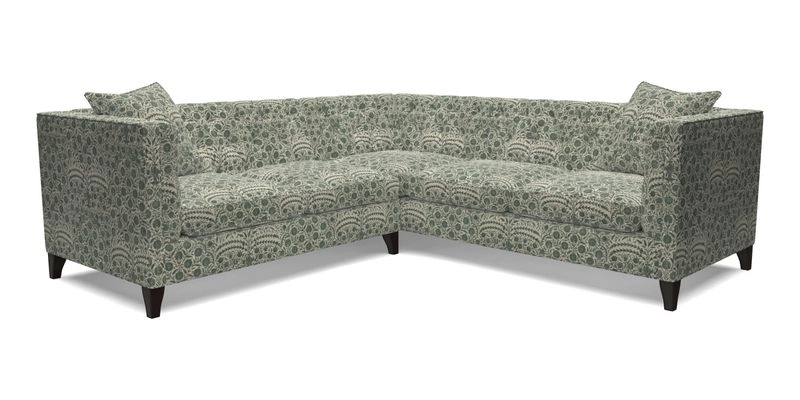 Haresfield Corner Sofa in Two Tone Plain Biscuit