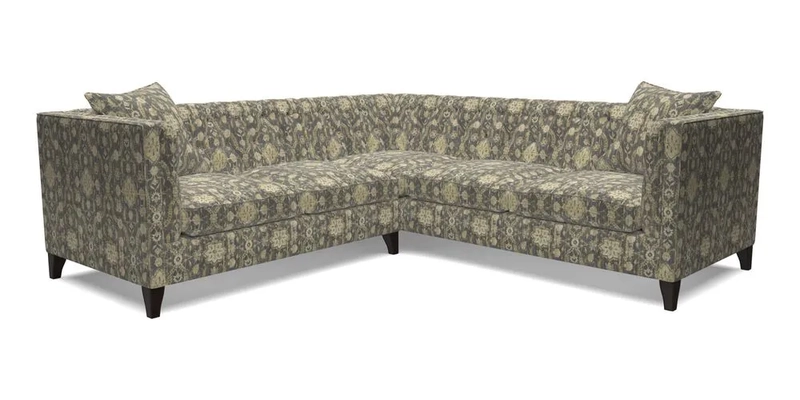 Haresfield Corner Sofa in Two Tone Plain Biscuit
