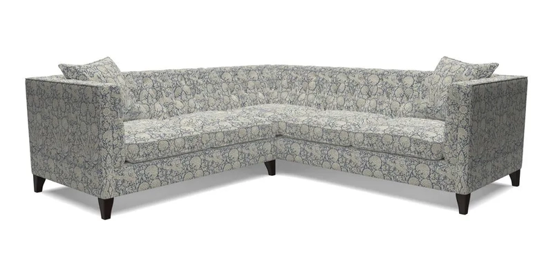 Haresfield Corner Sofa in Two Tone Plain Biscuit