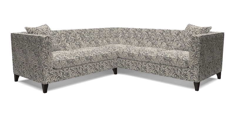 Haresfield Corner Sofa in Two Tone Plain Biscuit