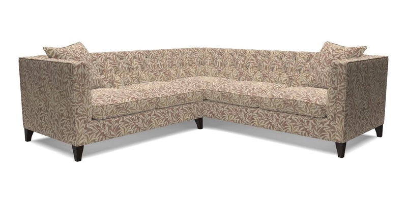 Haresfield Corner Sofa in Two Tone Plain Biscuit