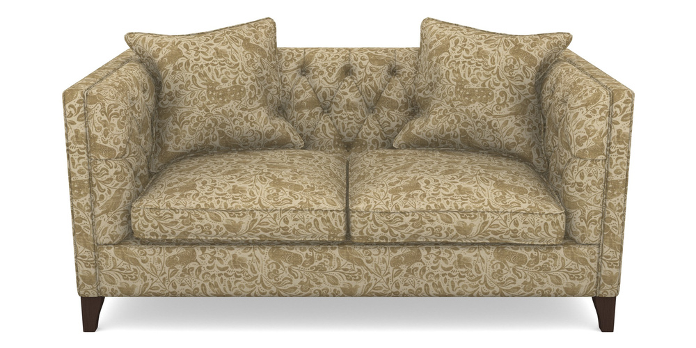 Product photograph of Haresfield 2 Seater Sofa In V A Drawn From Nature - Bird And Rabbit - Gold from Sofas and Stuff Limited