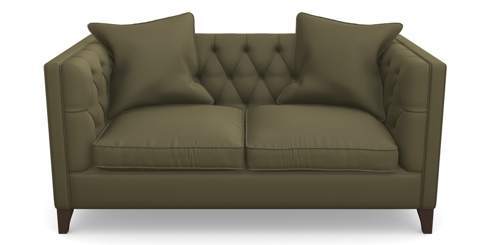 Product photograph of Haresfield 2 Seater Sofa In Clever Glossy Velvet - Sherwood from Sofas and Stuff Limited