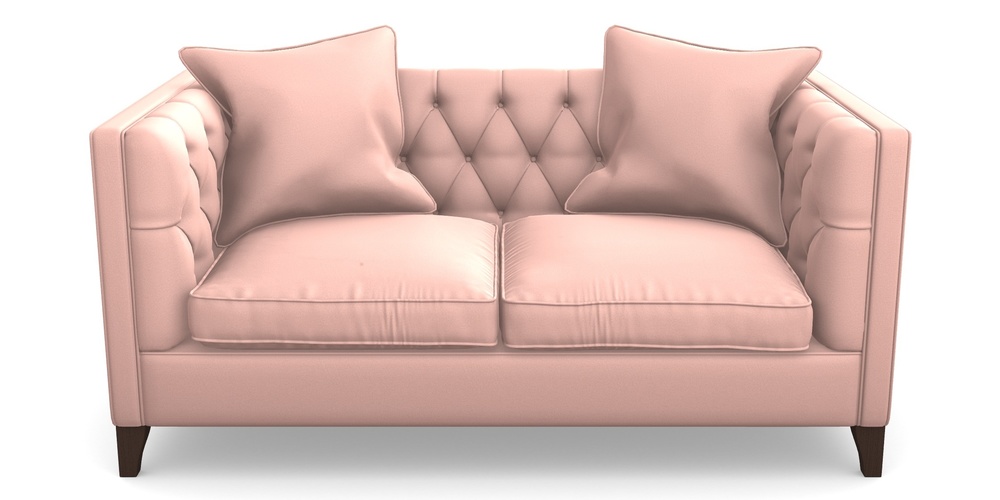 Product photograph of Haresfield 2 Seater Sofa In Clever Glossy Velvet - Tutu from Sofas and Stuff Limited