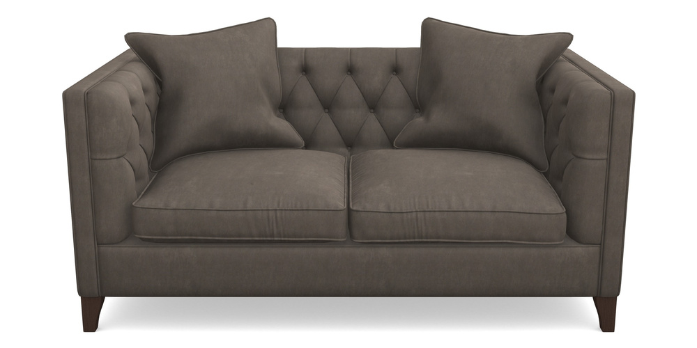 Product photograph of Haresfield 2 Seater Sofa In Clever Tough And Eco Velvet - Chrome from Sofas and Stuff Limited