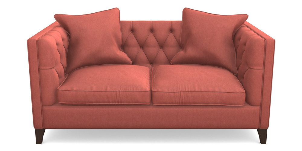 Product photograph of Haresfield 2 Seater Sofa In Clever Tough And Eco Velvet - Damson from Sofas and Stuff Limited