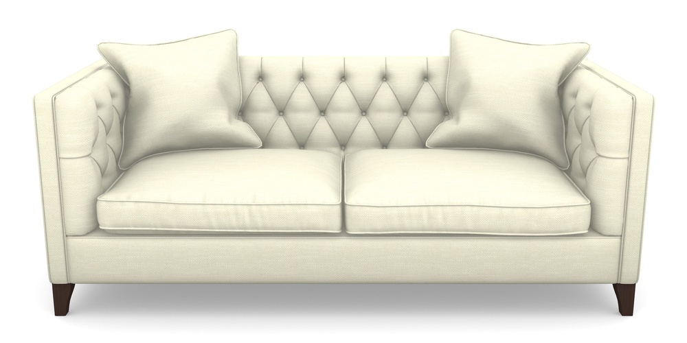 Product photograph of Haresfield 3 Seater Sofa In Basket Weave - Cream from Sofas and Stuff Limited