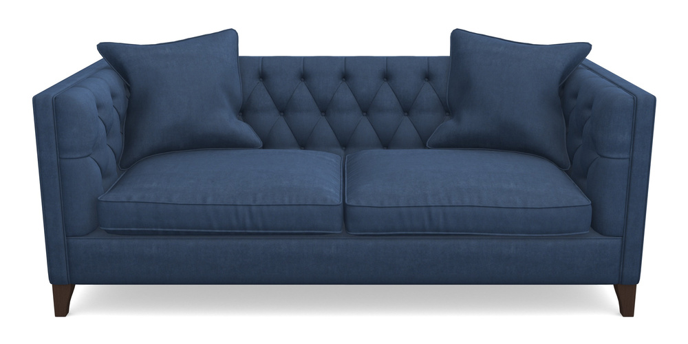 Product photograph of Haresfield 3 Seater Sofa In Clever Tough And Eco Velvet - Agean from Sofas and Stuff Limited