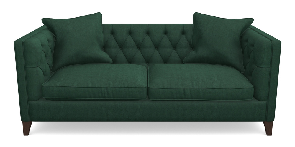 Product photograph of Haresfield 3 Seater Sofa In Clever Tough And Eco Velvet - Pine from Sofas and Stuff Limited