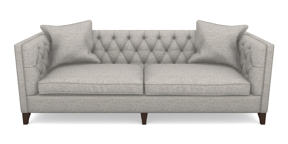 Product photograph of Haresfield 4 Seater Sofa In Aqua Clean Hove - Grey from Sofas and Stuff Limited