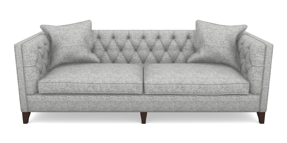 Product photograph of Haresfield 4 Seater Sofa In Aqua Clean Oban - Steel from Sofas and Stuff Limited