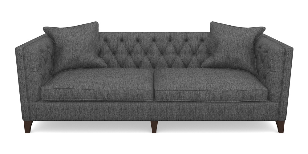 Product photograph of Haresfield 4 Seater Sofa In Aqua Clean Tenby - Slate from Sofas and Stuff Limited