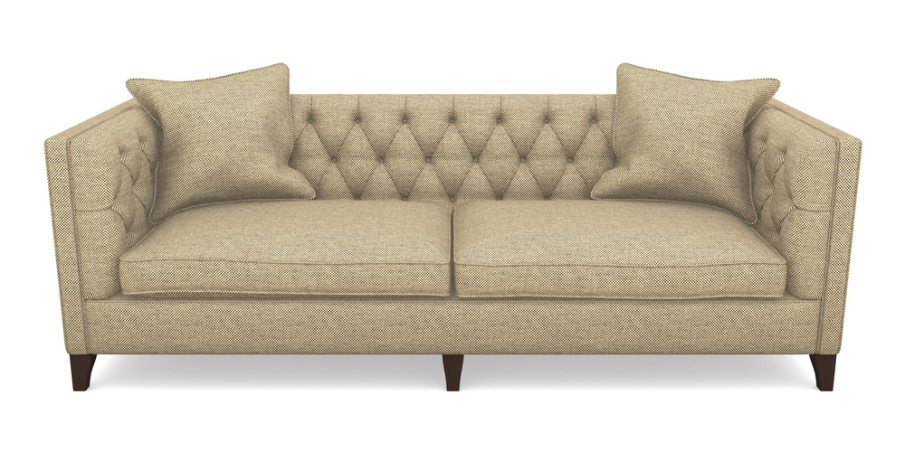 Product photograph of Haresfield 4 Seater Sofa In Basket Weave - Ebony from Sofas and Stuff Limited