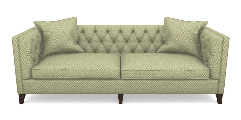Product photograph of Haresfield 4 Seater Sofa In Basket Weave - Sage from Sofas and Stuff Limited