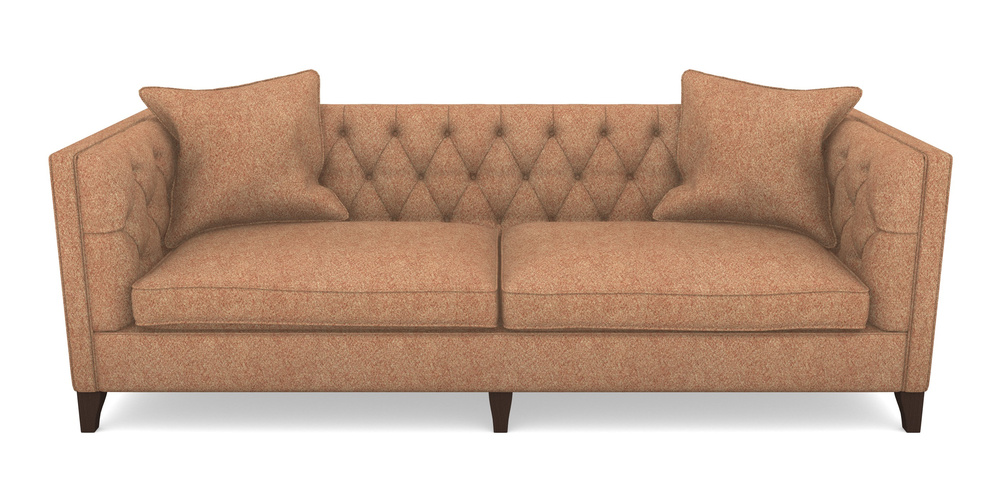 Product photograph of Haresfield 4 Seater Sofa In Cloth 22 Weaves - Grand Teton - Amber from Sofas and Stuff Limited