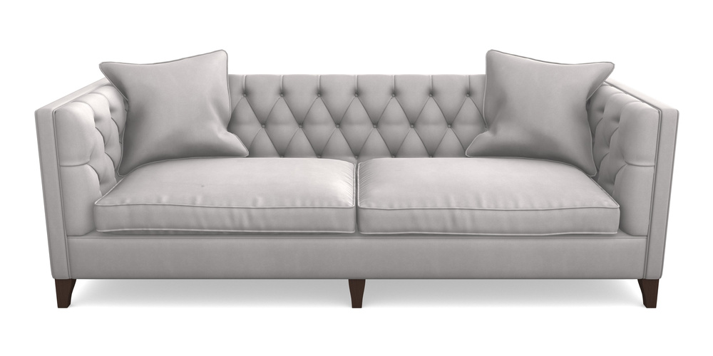 Product photograph of Haresfield 4 Seater Sofa In House Clever Velvet - Mist from Sofas and Stuff Limited