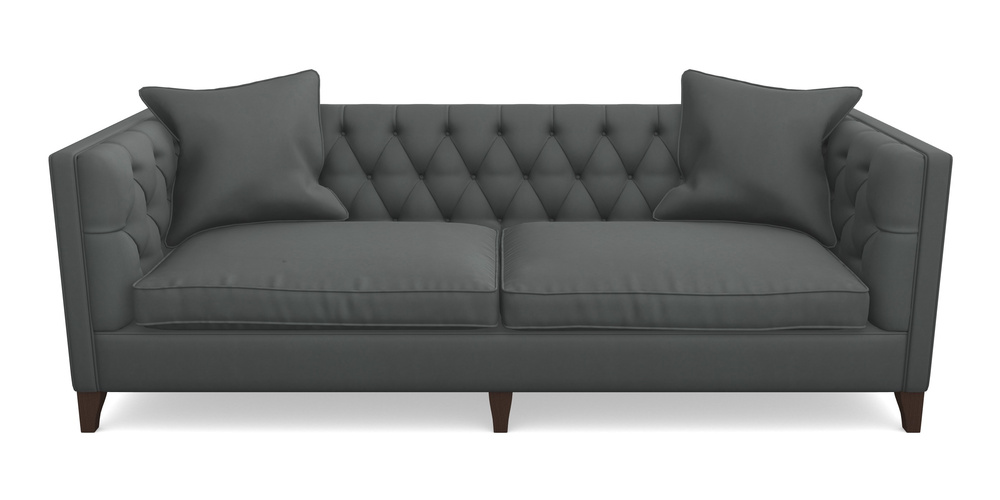 Product photograph of Haresfield 4 Seater Sofa In House Clever Velvet - Slate from Sofas and Stuff Limited