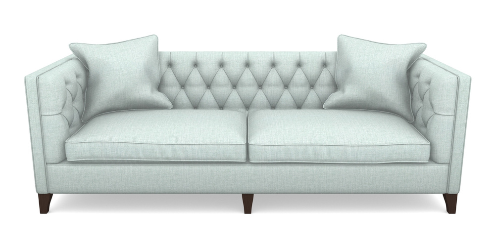 Product photograph of Haresfield 4 Seater Sofa In House Plain - Aqua from Sofas and Stuff Limited