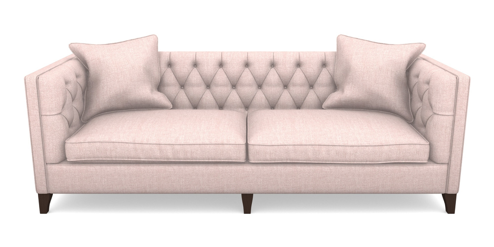 Product photograph of Haresfield 4 Seater Sofa In House Plain - Rose from Sofas and Stuff Limited