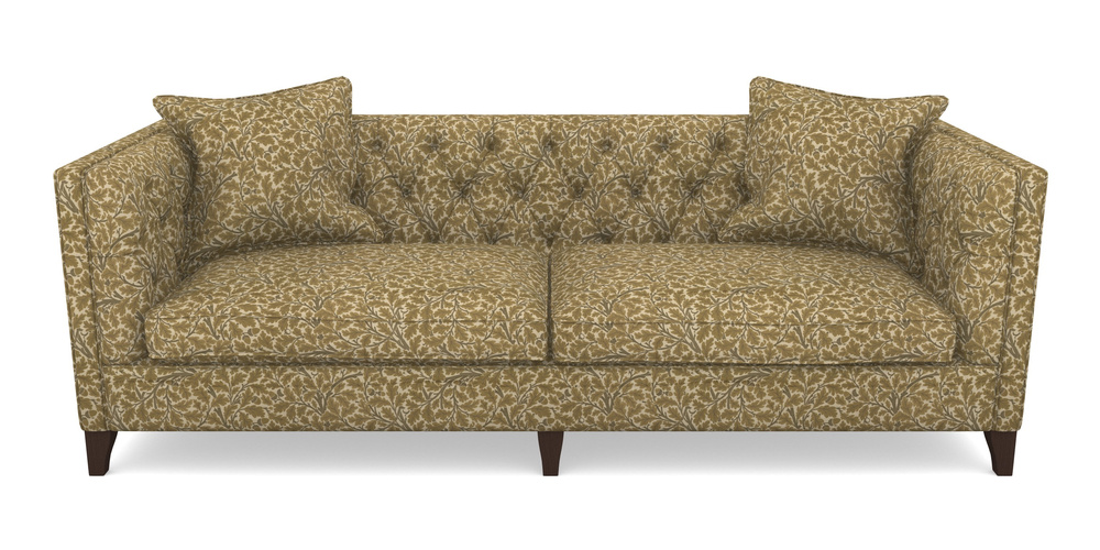 Product photograph of Haresfield 4 Seater Sofa In V A Drawn From Nature Collection - Oak Tree - Gold from Sofas and Stuff Limited