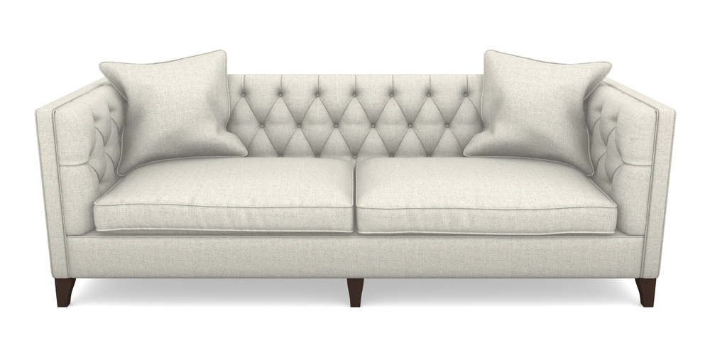 Product photograph of Haresfield 4 Seater Sofa In Smart Herringbone - Natural from Sofas and Stuff Limited