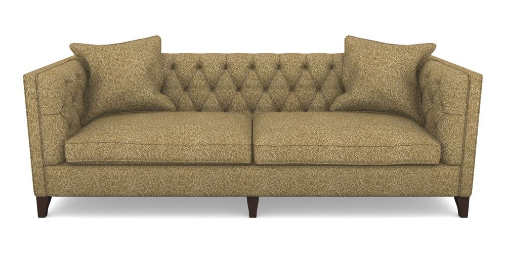 Product photograph of Haresfield 4 Seater Sofa In V A Drawn From Nature Collection - Willow - Gold from Sofas and Stuff Limited