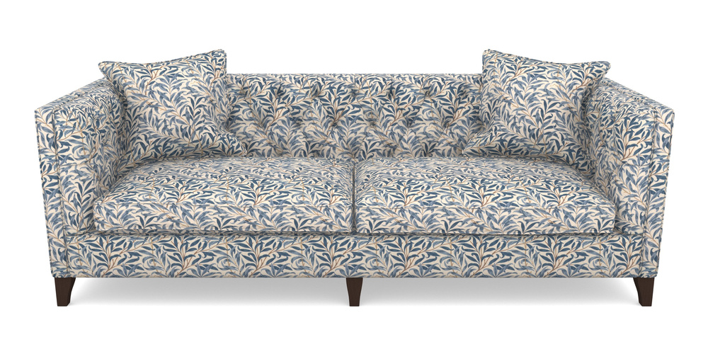 Product photograph of Haresfield 4 Seater Sofa In William Morris Collection - Willow Boughs - Woad from Sofas and Stuff Limited