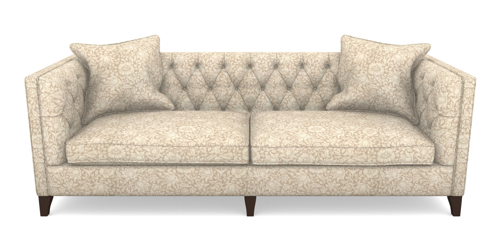 Product photograph of Haresfield 4 Seater Sofa In William Morris Collection - Mallow - Linen from Sofas and Stuff Limited