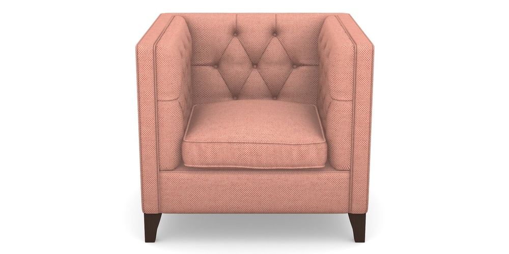 Product photograph of Haresfield Chair In Basket Weave - Peony from Sofas and Stuff Limited